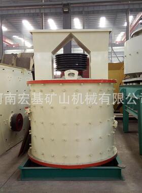 宏灰基立轴鹅卵石制砂机复合式石制石破碎机花800复合岗岩立式砂