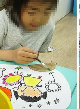 厂家直供7寸折扇白纸扇幼儿园画画表演折叠扇子DIY绘画扇子广告扇
