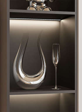 艺贝子 现代简约电视柜家居装饰品摆件高级感轻奢风酒柜小众艺术