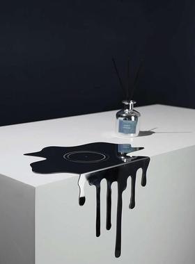 简约现代不锈钢金属立体摆件样板间客厅桌面软装饰创意轻奢工艺品