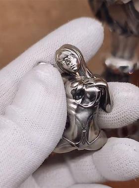 原创设计美女手把件手办小众艺术创意独特个性高级感手工摆件配饰