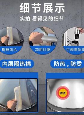 猛商用灶台甲醇生物油植物油白油锅柴油自耀航吸电喷流动火宴席灶