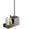 Toilet brush household no blind spots no punching toilet brush bathroom bathroom toilet cleaning toilet brush head