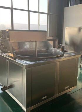 休闲食品鲜米酥油炸锅全自动电加热油炸设备大米油炸锅