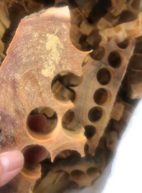 太行崖柏木材边角料老料粉料闻香料打珠子边角木头原木边角料称斤