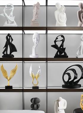 创意雕塑沉默是金工艺品办公室客厅艺术品摆设简约现代装饰品摆件