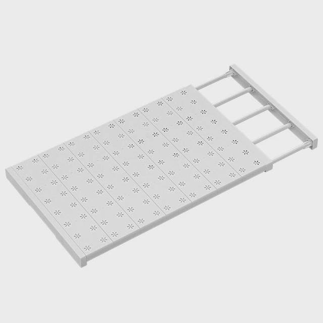 Door shoe cabinet fault storage and finishing shelf wardrobe partition layer without punching cabinet compartment storage rack
