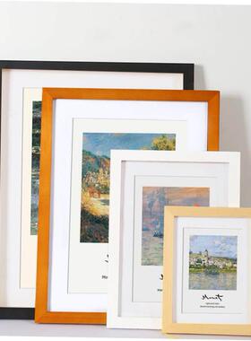 poster , photo , wooden art picture frame, square相框/画框