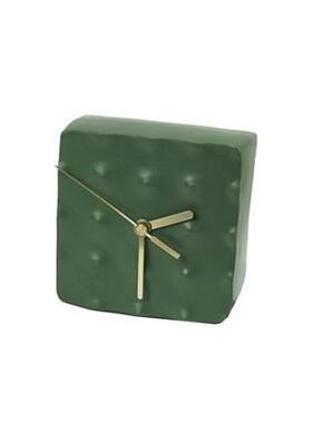 现代简创树脂钟Z04207-1约表摆件样板房售楼处家居钟装饰座品意客