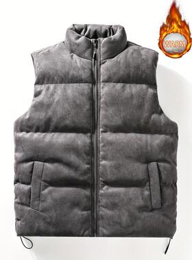 L 88048 Men's quilted thermal cotton vest 士绗缝保暖棉马甲