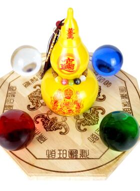 五路财神聚财阵摆件招财财神葫芦聚宝盆入口客厅公司店面装饰