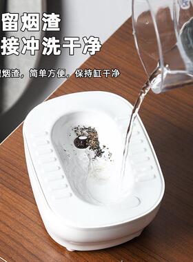 搞怪蹲便器创意烟缸创意个友性家蹲便器-1灰用办男公室烟缸送装饰