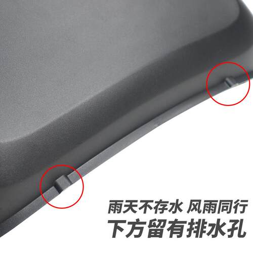 适用小牛电动车MT/MQIL/M3储物盒25新款26MT前置收纳置物盒兜配件 - 图3