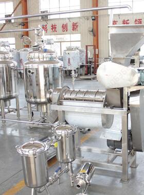 阳莱梨汁液榨取大大型压滤机 雪梨冻梨螺旋691挤压式榨汁机膏型商