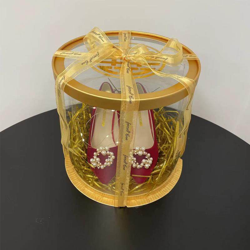 套圈婚鞋盒结婚接亲堵门整蛊伴郎游戏道具婚礼透明diy装饰婚鞋盒,淘宝优惠券,粉丝福利购,淘宝优惠卷