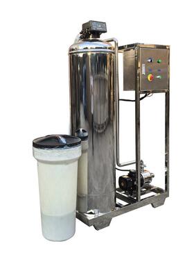 不锈钢全自动软化水设备一体式钠离子交换器锅炉井水除水垢软水器