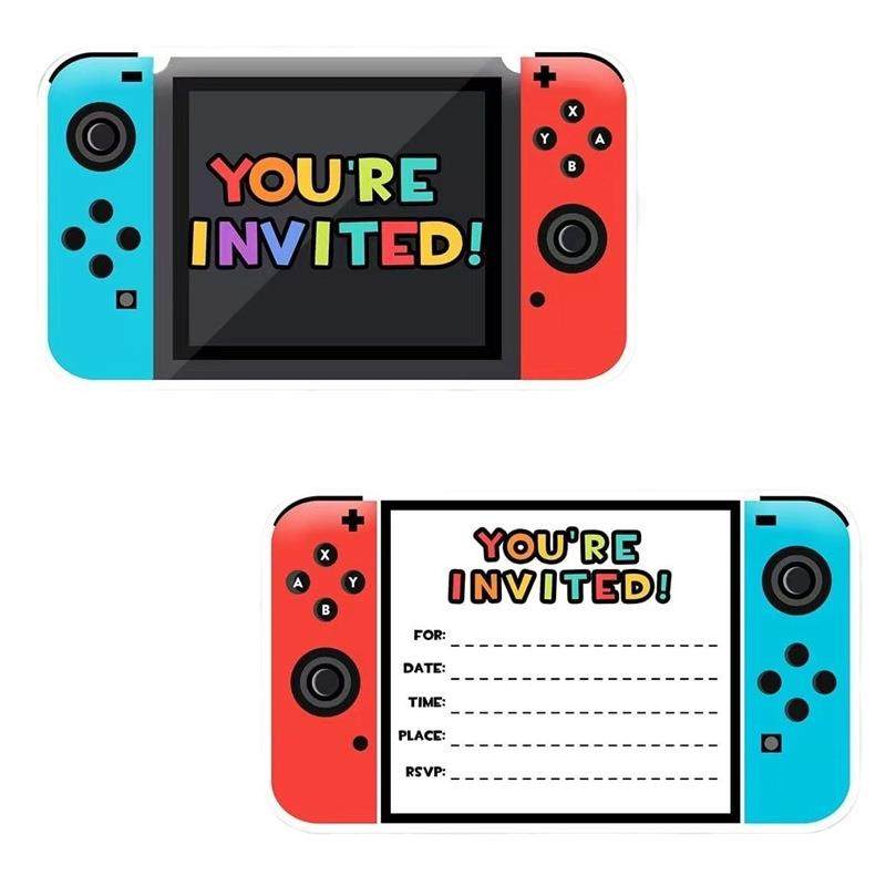 硬版方形生日感卡卡片小礼品游戏贺卡手写跨境邀请函派对小清新风,淘宝优惠券,粉丝福利购,淘宝优惠卷