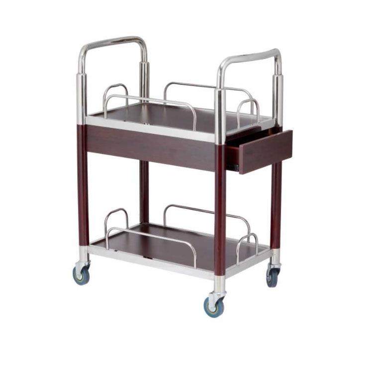 酒水车实木圆形酒水车饮料车推车酒店小推车送酒车点心车餐车,淘宝优惠券,粉丝福利购,淘宝优惠卷