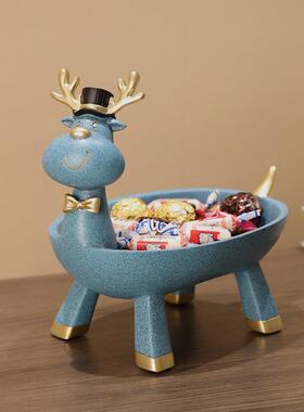 入户钥匙收纳摆件桌面柜子上装饰品实用家居鞋柜玄关放首饰收纳盒