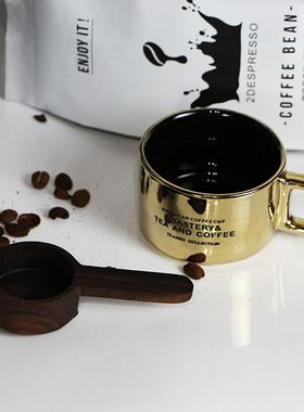 样板间厨房法式意式美式咖啡豆主题摆件摄影道具组合吧台软装饰品