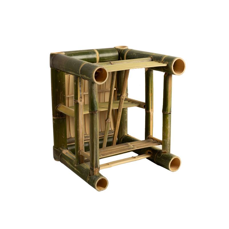Natural bamboo handmade baby dining chair removable children's chair Chaoshan mother and child chair