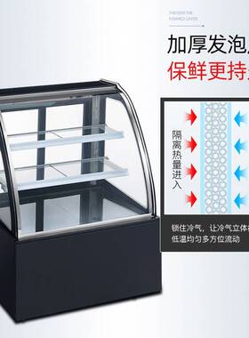 蛋糕柜慕斯冷藏展示柜商用寿司西点立式台式保鲜柜甜品熟食水果柜