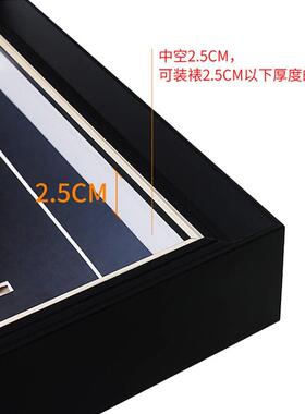 实木框勋章奖牌马拉松奖牌收纳展示框架完赛奖牌展板挂墙奖花相框