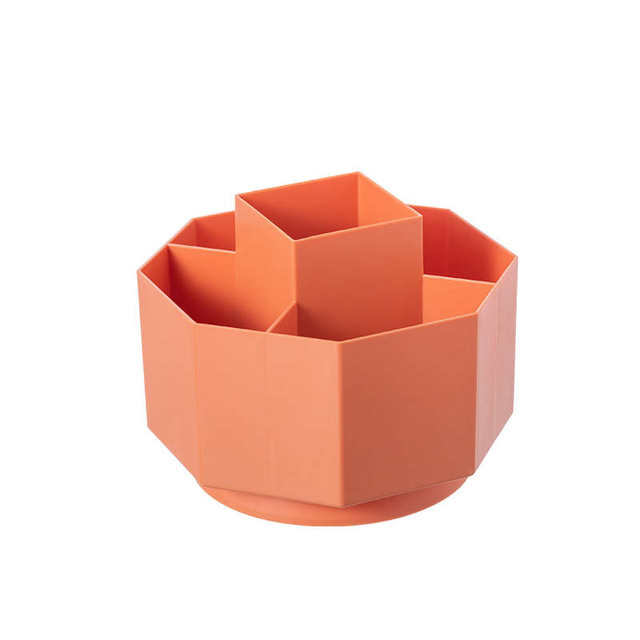 Pen holder rotating desktop stationery storage box office creative pen box student storage box cosmetics debris storage