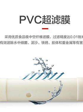 超滤膜厂家净水器超滤膜滤芯10060工业PVDF水处理PVC膜组件