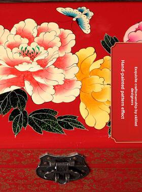 采购产品中国风格礼品，漆器木制首饰盒，收纳盒，化妆盒，婚礼礼