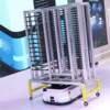AGV intelligent handling trolley drives large-load flatbed logistics transport trolley heavy-duty conveying agv floor truck