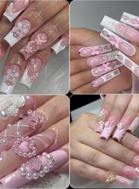 3D Nail Charms Bows Nail Jewels for Nail Art DIY Decorations