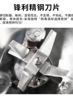 厂家直销大型立式碎冰机商用不锈钢沙冰机跨境热卖刨冰机