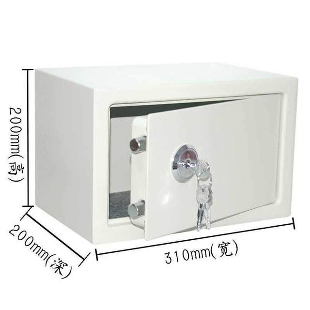 Single lock safe household machinery safe holder ten thousand storage real estate certificate IPAD safe deposit box anti-theft without password