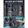 E-sports room decorative hole board wall storage display rack layout modification computer desk wall hanging board iron art