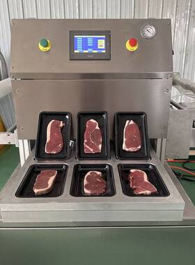 食品封口机牛排塑料薄膜肉类果蔬锁鲜商用全自动真空包装机