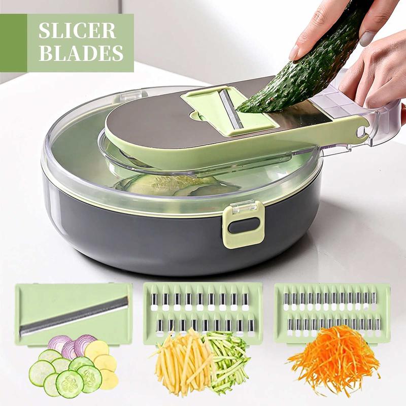 Kitchen artifact multi-functional vegetable cutter dicer grater shredder meal kitchen supplies slicer multi-purpose