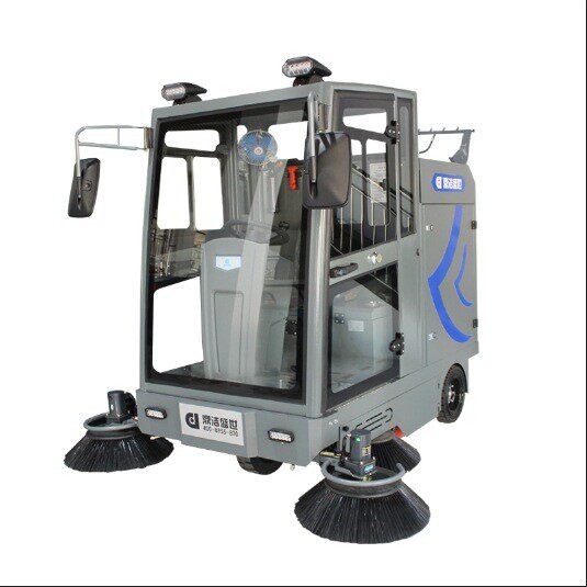 Ride-on sweeper factory workshop electric sweeper garbage sweeper ນອກ