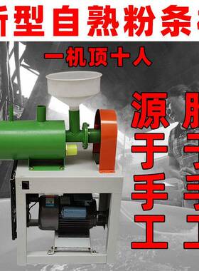 全自动红薯粉丝机家用小型压粉条机器创业商用土豆红薯粉加工机械