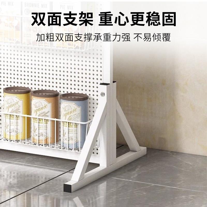 Vertical floor-to-ceiling hole board shelf mobile phone accessories jewelry rack display rack hardware tool hanging board supermarket storage rack