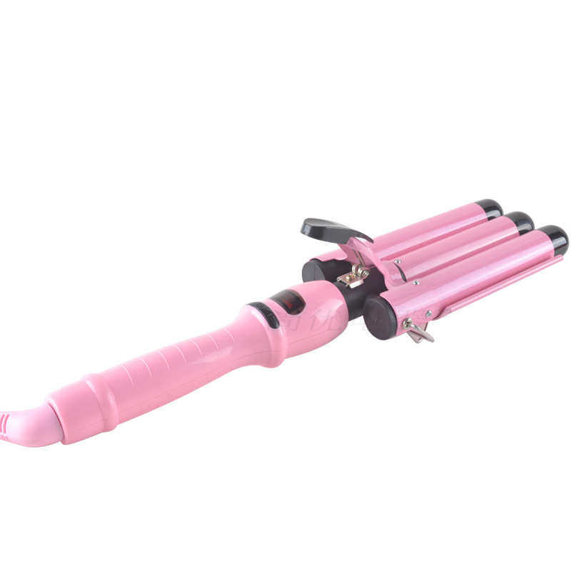 液晶蛋卷头蛋卷棒三棒卷发器三管卷发棒电卷棒欧规澳规插头,淘宝优惠券,粉丝福利购,淘宝优惠卷