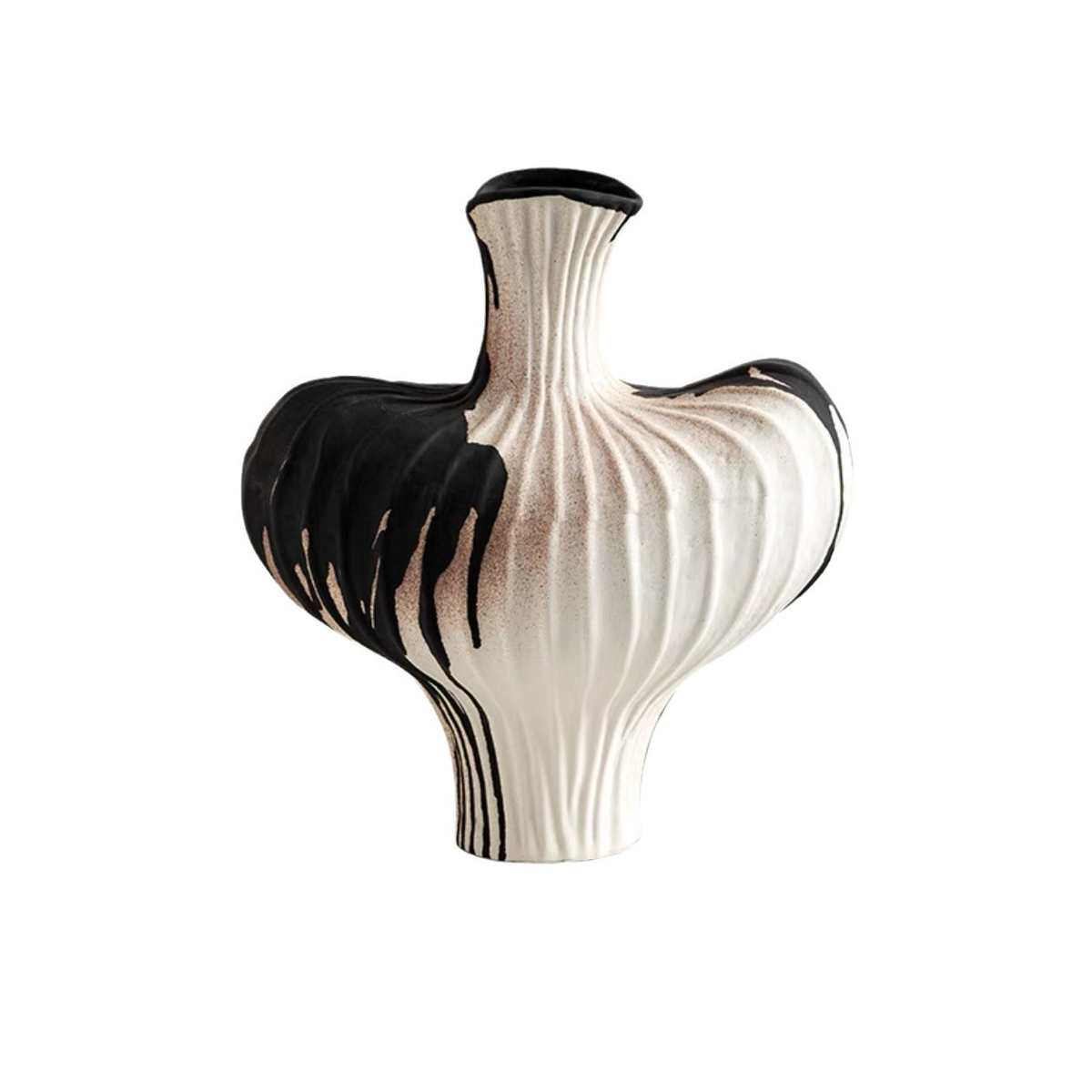 匠十三  侘寂复古陶瓷花瓶装饰品客厅禅意摆件斑驳做旧粗手绘摆件,淘宝优惠券,粉丝福利购,淘宝优惠卷