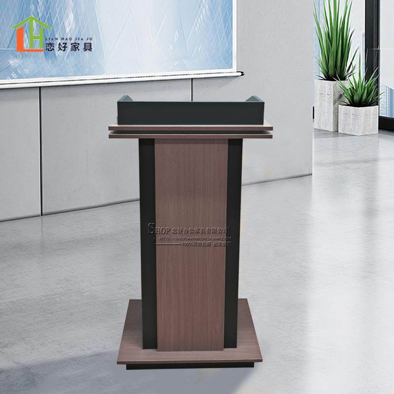 演讲台发言台迎宾台咨询台导购台教师讲桌司仪主持台接待台可移动 - 图1