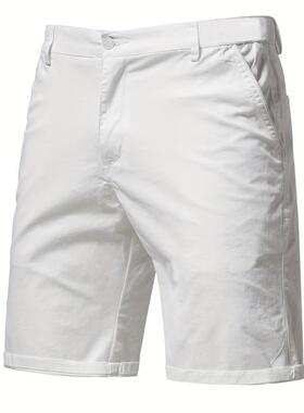 T 866 men's Navy Blue Casual Shorts Non Stretch短