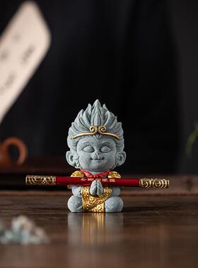 创意摆悟空大胜如意金箍茶棒玩茶宠齐天圣笔大20241124架件居办公