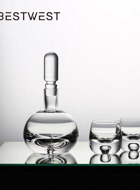 博西家居红酒醒酒器酒杯套装高级高端家用创意高档白酒高颜值摆