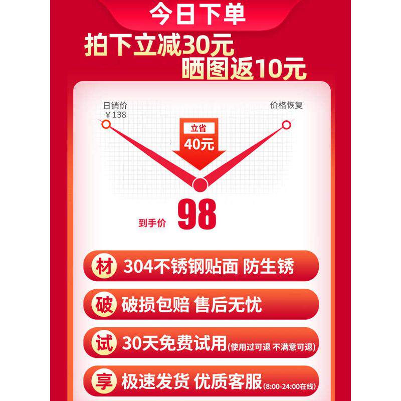 免打孔304不锈钢可折叠切菜桌壁挂厨房餐桌隐形操作台饭桌挂墙桌,淘宝优惠券,粉丝福利购,淘宝优惠卷