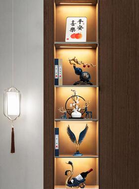 新中式高档套装摆件家居电视柜新房客厅玄关酒柜饭厅柜装饰品摆件