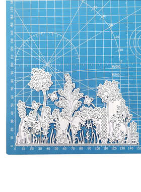 scrapbooking DIY切割刀模 碳钢刀模 压花刀模模板圣诞花草