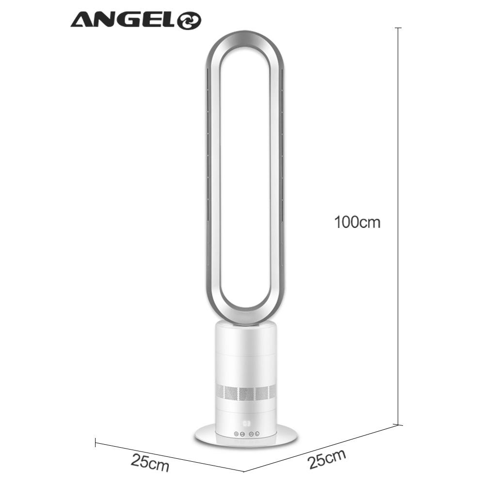 德国ANGEL无叶风扇家用空气净化塔扇冷暖两用暖风取暖器落地静音